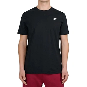 Pánske tričko 4F M3341 deep black 4FWMM00TTSHM3341 20S pánske