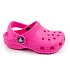 Detské sandále Crocs Classic Clog T, ružové, pohodlné, módne