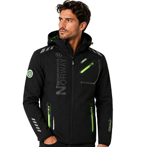 Softshell męski Geographical Norway ROYAUTE MEN ASS A BS2 056 (WT1804H/GN-BLACK / GREEN) Softshell męski Geographical Norway ROYAUTE MEN ASS A BS2 056 (WT1804H/GN-BLACK / GREEN)