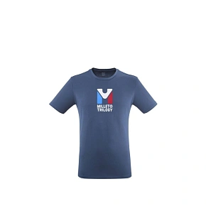 Tričko MILLET M Chamonix Tri Ts Ss tmavomodré