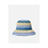 Dámsky klobúk RIP CURL Crochet Bucket Hat, modrý