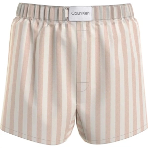 Dámske pyžamové šortky QS6892E FRN prúžky - Calvin Klein