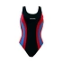 Jednodielne plavky 715 black/blue/red - Sesto Senso