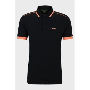 Pánska polokošeľa BOSS Paddy 1 NERO regular fit black (50512995-001)