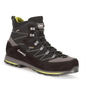 Trekker Gore-tex pánska turistická členková obuv black grey