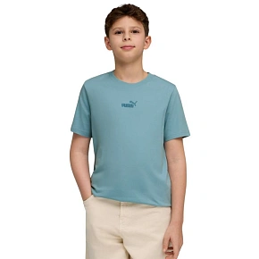 Puma ESS Small No.1 Logo Centered Tee blue 692975 47 detské tričko