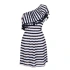 Dámske šaty Havana 49351 pruhované - Lisca