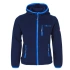 Detská bunda TrollKids Stavanger navy/light blue vetruodolná fleecová bunda (706-110)