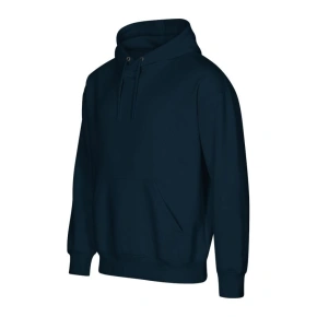 Unisex mikina s kapucňou Cloud (GOTS) (tmavomodrá)