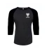 WTB RAGLAN tričko s dlhým rukávom sivé čierne L
