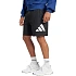 Pánske šortky adidas Essentials Big Logo Single Jersey Black IS6909