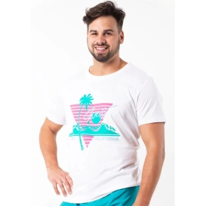 Pánske tričko F92I03JR03D A009 white - Guess