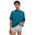 Pánske tričko NM2355E CGQ petrolej - Calvin Klein