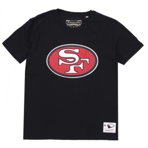 Mitchell & Ness NFL Team Logo Tee San Francisco M 49ERSS BMTRINTL1053-SF4BLCK Tričko