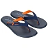 Rider topánky pánske športové žabky R1 Prime pohodlné žabky navy blue orange