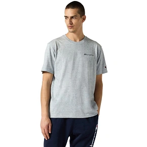 Champion SS Tričko šedé 221798 EM021 pánske