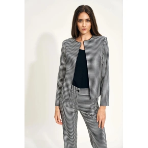 Dámske sako Z47R 169899 pepito - čierno-biela - Nife