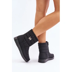 Ľahké dámske snežnice 24SN02-7999 black -Mezitha