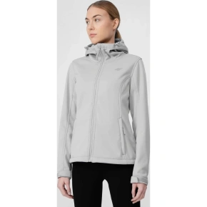 Dámska softshellová bunda NOSD4-SFD300 sivá - 4F