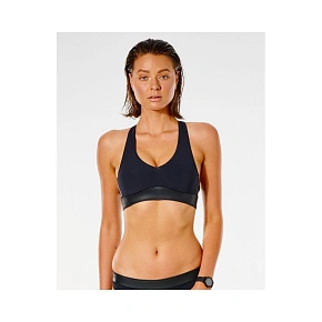 GORA-BIKINI RIP CURL Mirage Ultimate Crop - čierna