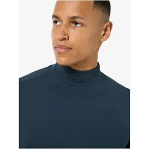 Longsleeve męski SUPER.NATURAL M TUNDRA175 TURTLENECK granatowy pánské Longsleeve męski SUPER.NATURAL M TUNDRA175 TURTLENECK granatowy pánské