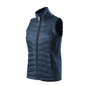 Dámska hybridná vesta Cross blue - Malfini