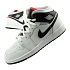 Nike Air Jordan 1 dámske členkové športové topánky módne tenisky biele čierne dámske