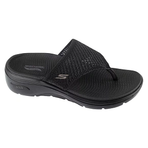 Sandále Skechers Go Walk Arch Fit 2.0 – Carrie 140861-BBK, čierne, veľkosť 36 Sandále Skechers Go Walk Arch Fit 2.0 – Carrie 140861-BBK, čierne, veľkosť 36
