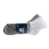 Skechers 3-balenie pánskych ponožiek Qtr Colorbloc S118998-GRY, sivé, veľkosť 43–46