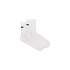 Cyklistické ponožky POC Cadence Road Air Socks, biele