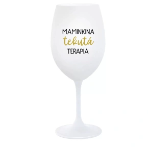 MAMINSKÁ LIEKOVÁ TERAPIA - SK pohár na biele víno 350 ml