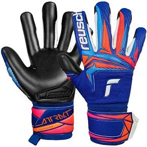 Reusch Attrakt Infinity Evolution NC brankárske rukavice modré/čierne 5670725 4127