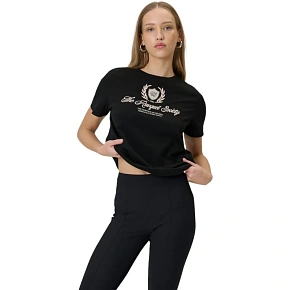 Dámske tričko 4F F2738 dark black 4FWSS26TTSHF2738 20S