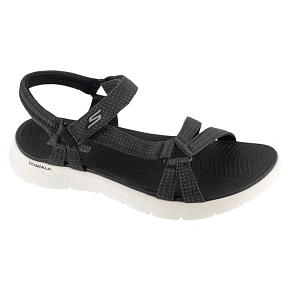Sandále Skechers Go Walk Flex – Sublime 141451-BKW, čierne, veľkosť 36