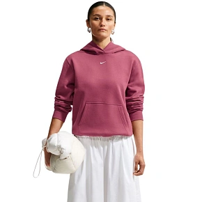 Dámska mikina Nike Studio Fleece Medium Weight, ružová, IM8100 654