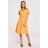 Dámske košeľové šaty Yellow S298 - Stylove