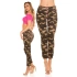 Dámske trendy Army skinnies 0000K600-273A khaki vzor - Koucla