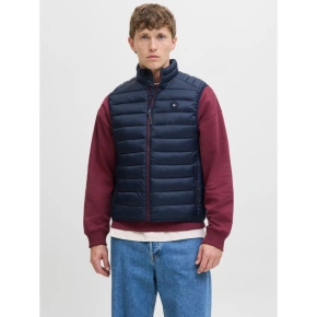 Jack&Jones pánska vesta bez rukávov JJEBRADLEY LIGHT BODYWARMER COLLAR NOO 12280973 SKY CAPTAIN Jack&Jones pánska vesta bez rukávov JJEBRADLEY LIGHT BODYWARMER COLLAR NOO 12280973 SKY CAPTAIN