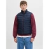 Jack&Jones pánska vesta bez rukávov JJEBRADLEY LIGHT BODYWARMER COLLAR NOO 12280973 SKY CAPTAIN