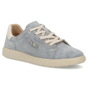 Dámske modré kožené čižmy Filippo DP6738 women's