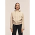 Dámska bunda CASALL Aria Zip Hoodie Jacket, farba béžová