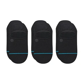Stance Icon No Show 3 Pack – ponožky do tenisiek, čierne, 3 páry Stance Icon No Show 3 Pack – ponožky do tenisiek, čierne, 3 páry