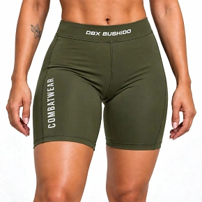 Spodenki kompresyjne damskie krótkie ARMY GREEN COMBATWEAR | DBX Bushido dámské Spodenki kompresyjne damskie krótkie ARMY GREEN COMBATWEAR | DBX Bushido dámské
