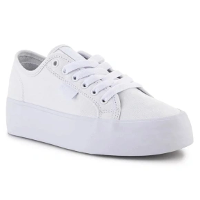 Dámske tenisky na platforme Manual W ADJS300280-WW0 White - Dc