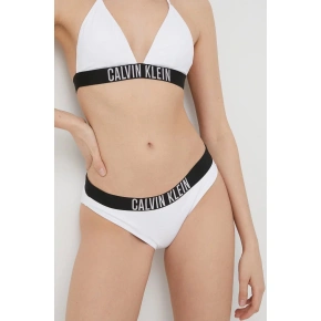 Dámske plavkové nohavičky KW0KW01859 YCD White - Calvin Klein