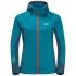 Dámska fleecová bunda Hydro Grid Jkt W 1709911-1395 005 Turquoise - Jack Wolfskin