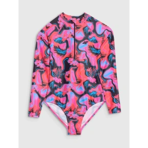 Dievčenské jednodielne plavky 4F 4FJWSS25USWSF094-90A