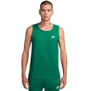Pánske tričko Nike Club Tank, zelené, BQ1260 365 Pánske tričko Nike Club Tank, zelené, BQ1260 365