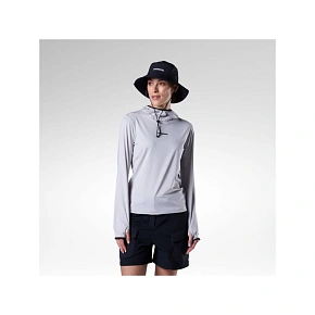 Dámska mikina ROSSIGNOL W Westweg Sun Hoodie, sivá Dámska mikina ROSSIGNOL W Westweg Sun Hoodie, sivá