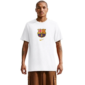 Pánske tričko Nike FC Barcelona, biele, IM1659, veľkosť 100 XL Pánske tričko Nike FC Barcelona, biele, IM1659, veľkosť 100 XL